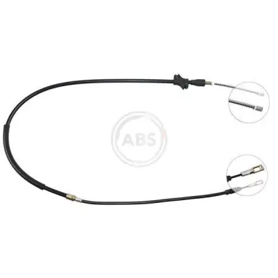 Cable de accionamiento, freno de estacionamiento A.B.S. K10076 Nueva Colección